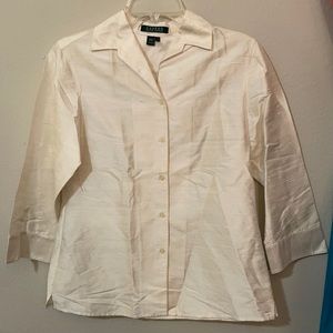 Lauren Ralph Lauren 100% silk blouse